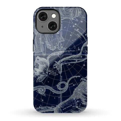 Blue and White Constellations Phone Case